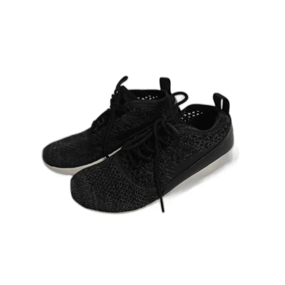 Womens Nike Air Max Thea Flyknit Black Sneakers Size 6.5